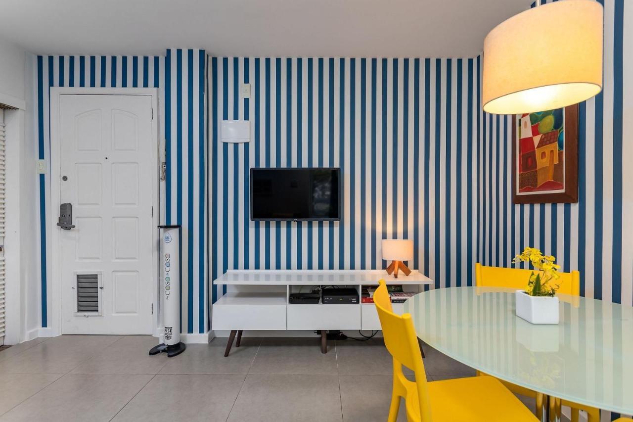 Concept Studio A 200M Praia De Ipanema E 500M Praia Copacabana - Portaria 24H, Cozinha Completa, Ar Condicionado, Smartv E Wi-Fi 35Mbps Rio de Janeiro Luaran gambar