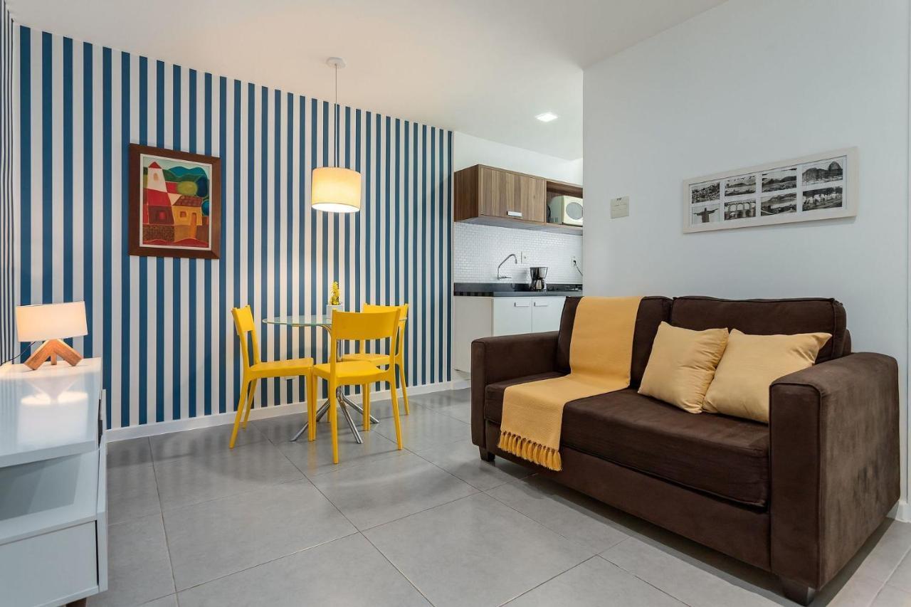 Concept Studio A 200M Praia De Ipanema E 500M Praia Copacabana - Portaria 24H, Cozinha Completa, Ar Condicionado, Smartv E Wi-Fi 35Mbps Rio de Janeiro Luaran gambar
