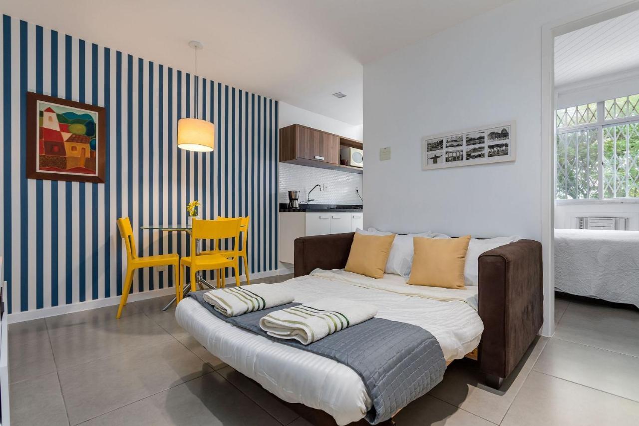 Concept Studio A 200M Praia De Ipanema E 500M Praia Copacabana - Portaria 24H, Cozinha Completa, Ar Condicionado, Smartv E Wi-Fi 35Mbps Rio de Janeiro Luaran gambar